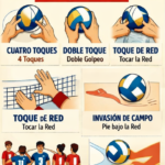 reglas basicas del voleibol